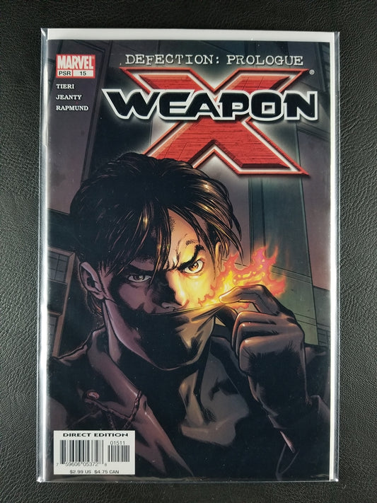 Weapon X [2nd Series] #15 (Marvel, December 2003)