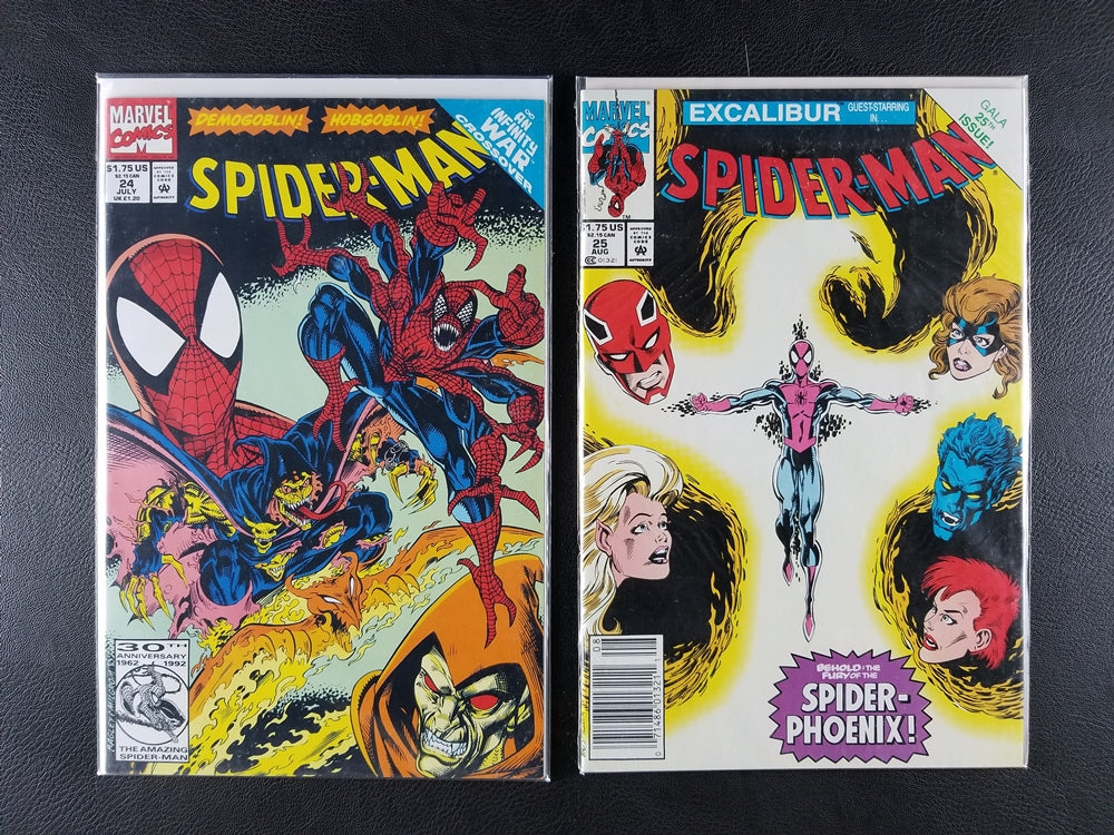 Spider-Man [1990] #22-25 Set (Marvel, 1992)