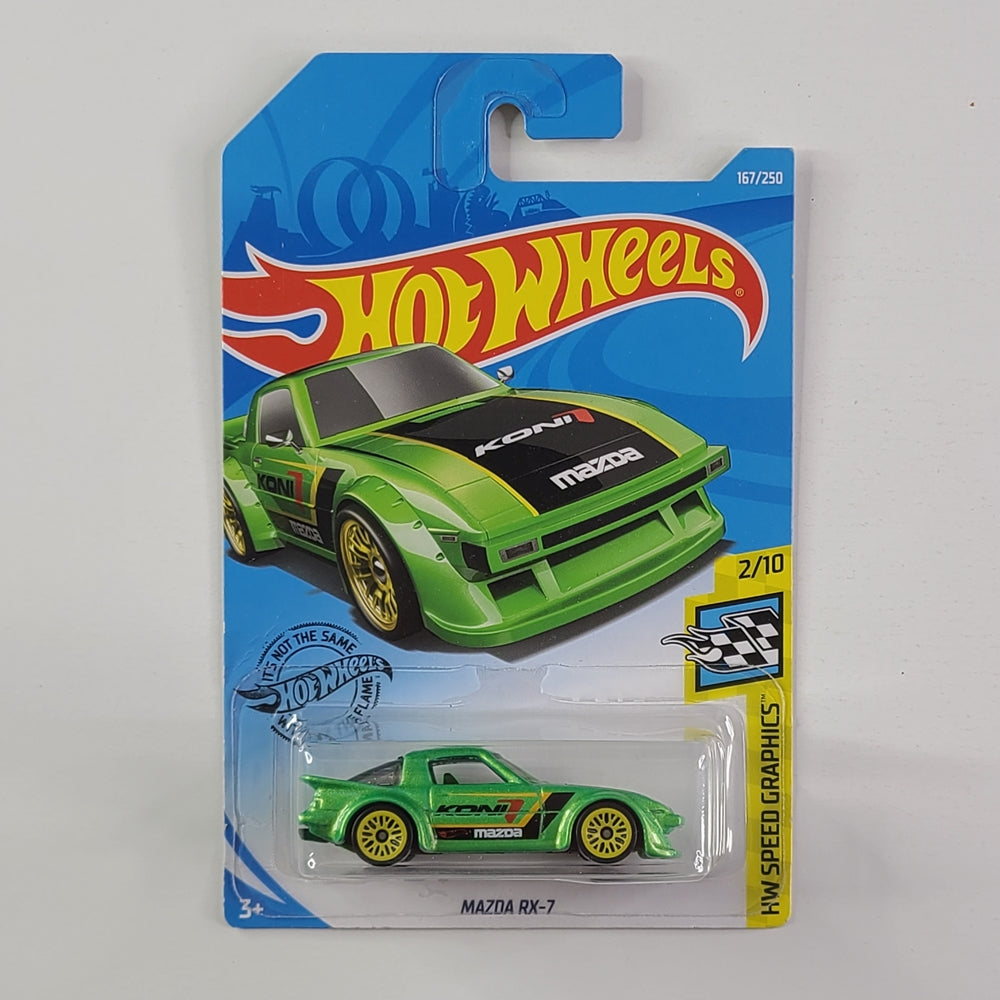 Hot Wheels - Mazda RX-7 (Metallic Green)