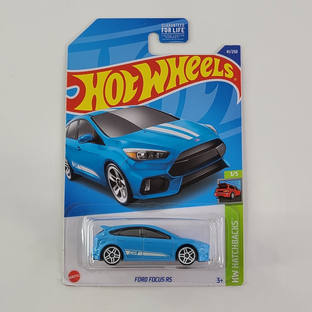 Hot Wheels - Ford Focus RS (Light Blue)
