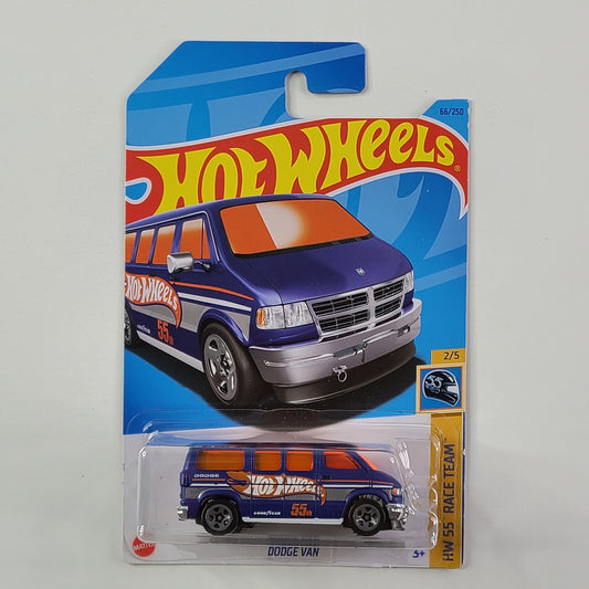 Hot Wheels - Dodge Van (Race Team Matte Blue)