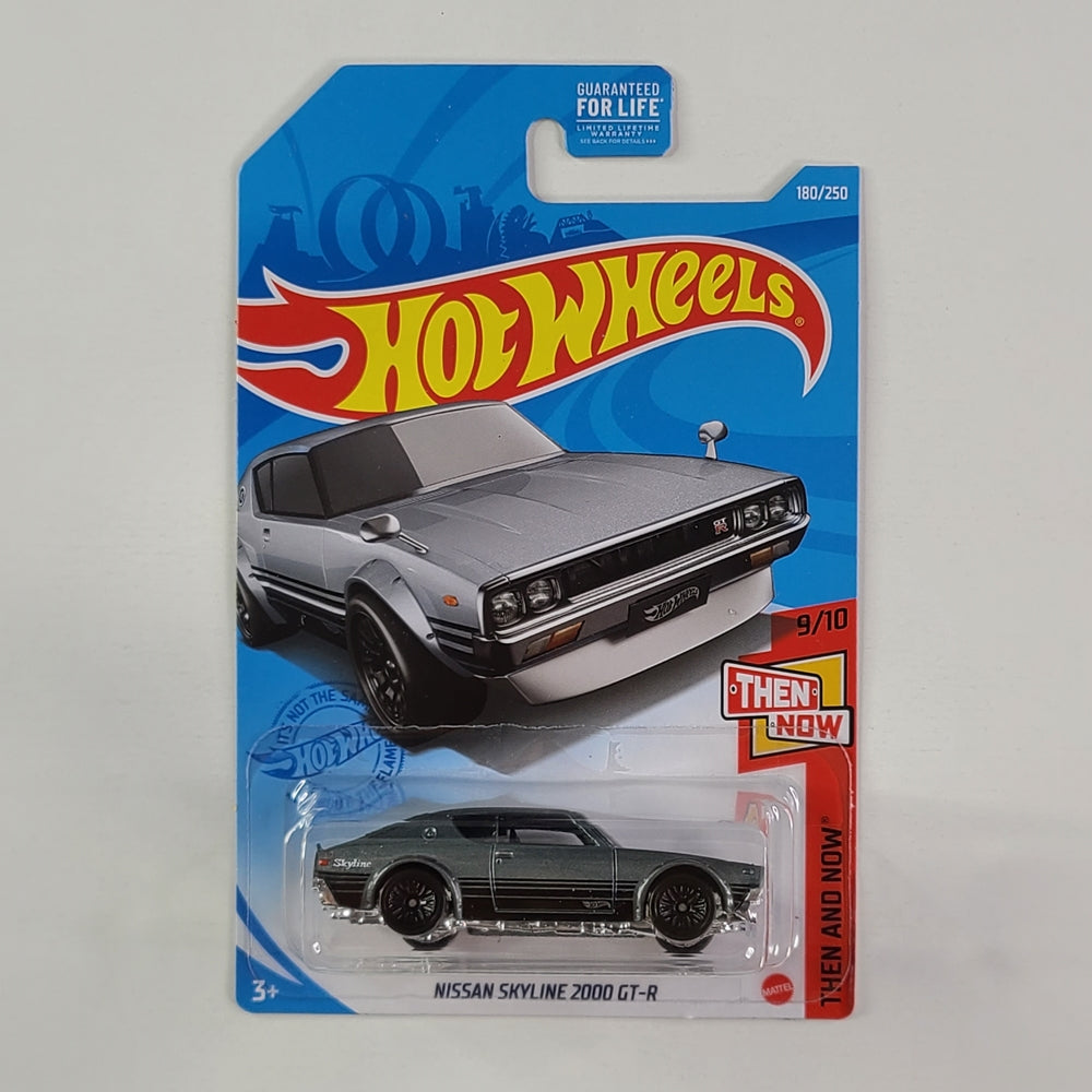 Hot Wheels - Nissan Skyline 2000 GT-R (Metalflake Dark Gray)