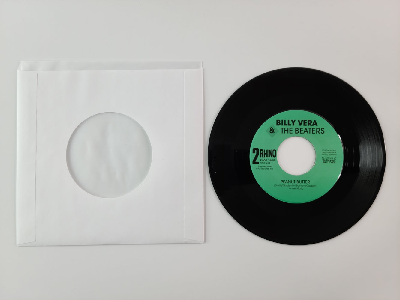 Billy Vera & the Beaters - At This Moment (1986, 7'' Single)