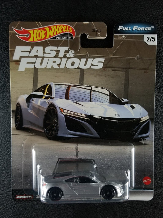 Hot Wheels Premium - '17 Acura NSX (Silver)