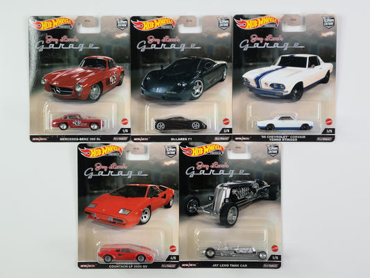 Hot Wheels Premium Real Riders - Jay Leno's Garage (2022) [Set]