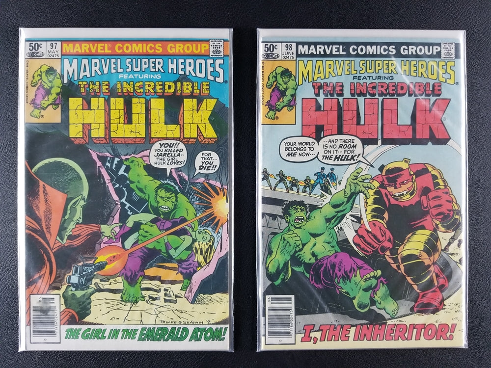 Marvel Super Heroes #95-98 Set (Marvel, 1981)
