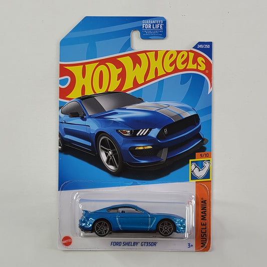 Hot Wheels - Ford Shelby GT350R (Velocity Blue)