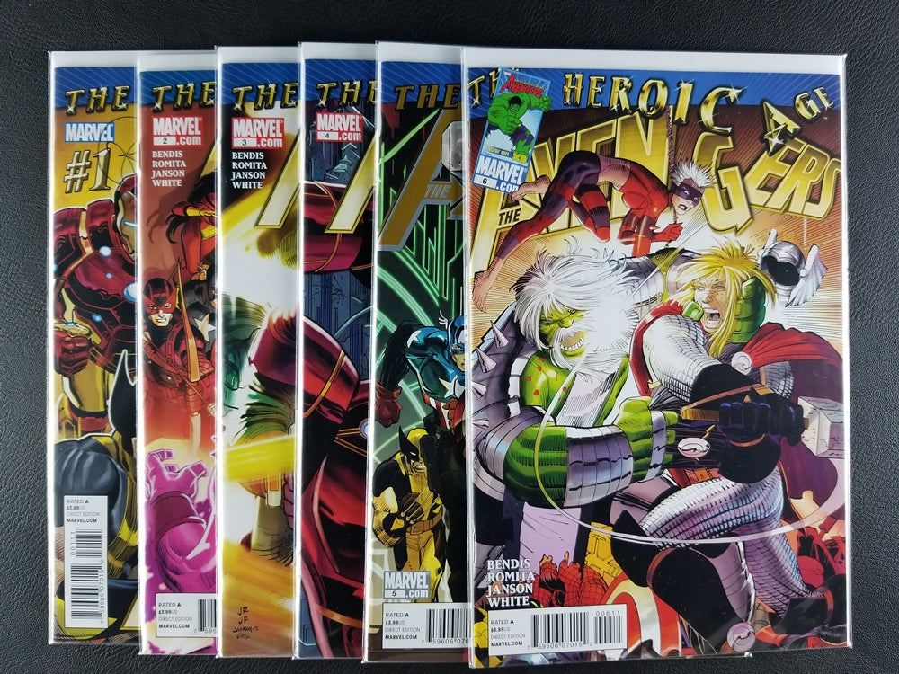 The Avengers [4th Series] #1-6 Set (Marvel, 2010)