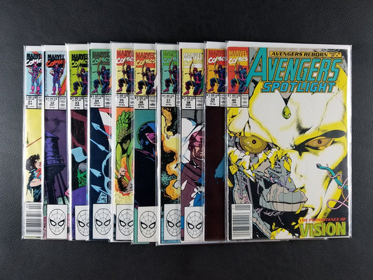 Solo Avengers #31-40 Set (Marvel, 1990-91)