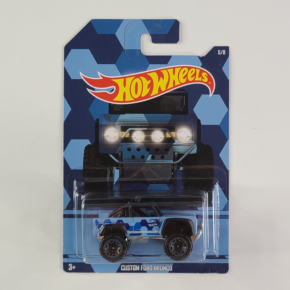 Hot Wheels - Custom Ford Bronco (Blue) [Walmart Exclusive]