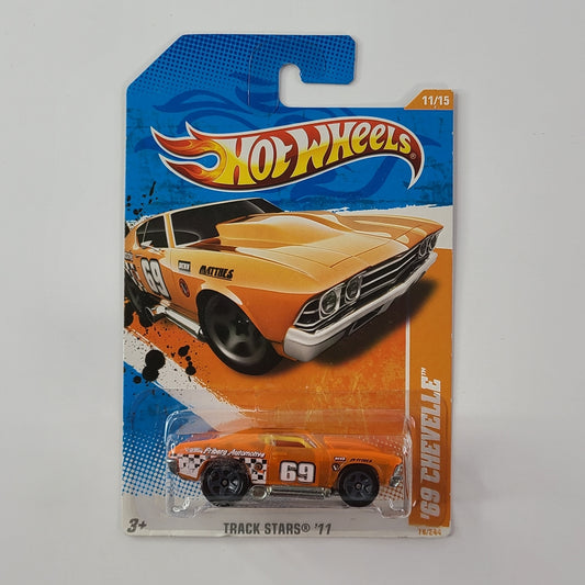 Hot Wheels - '69 Chevelle (Orange) [Track Stars Series (2011) - 11/15]