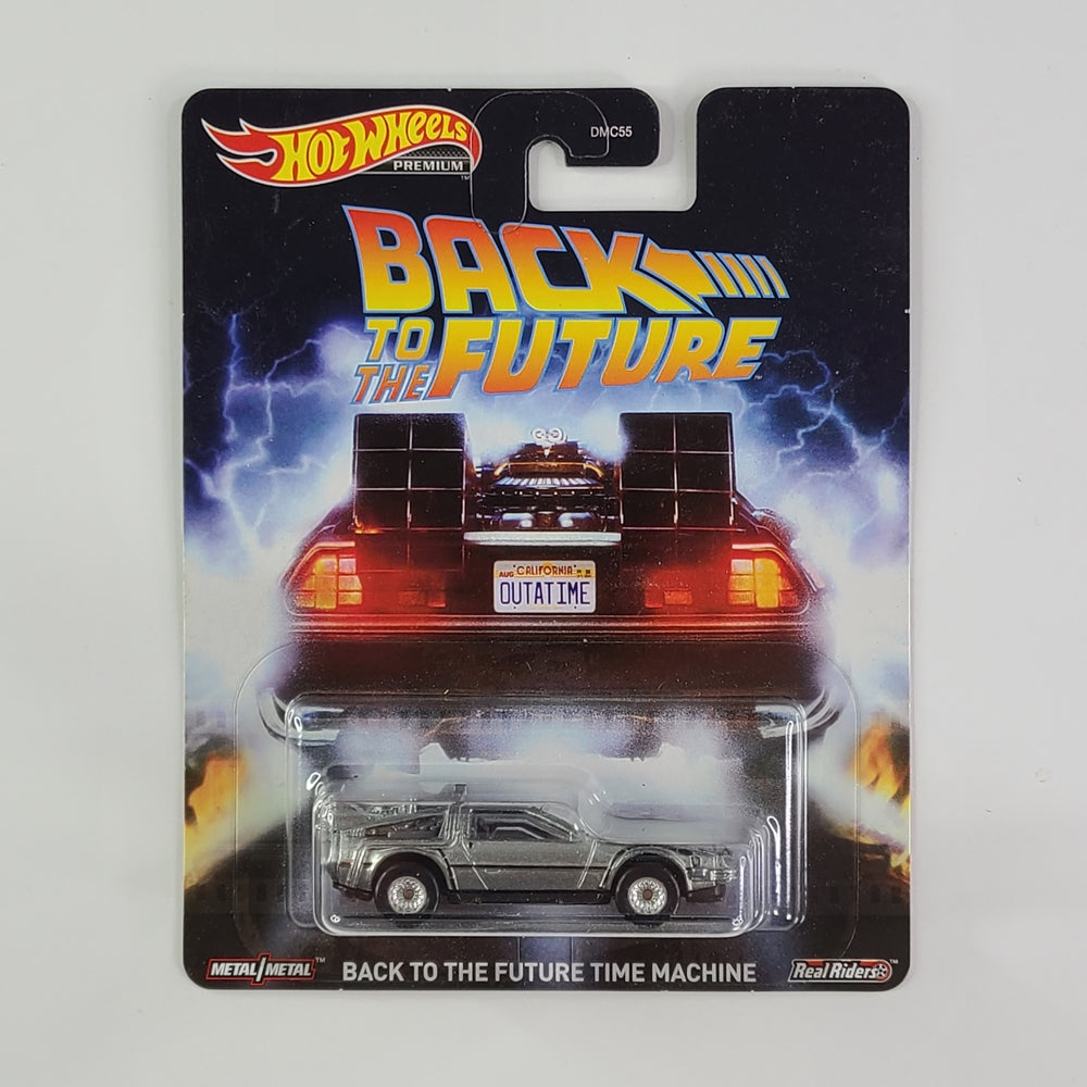 Hot Wheels Premium - Back to the Future Time Machine (Unpainted)