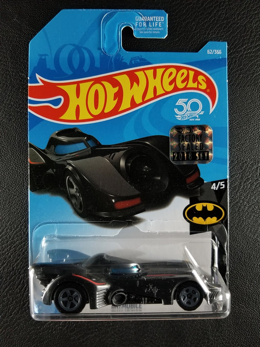 Hot Wheels - Batmobile (Black) [Factory Sealed 2018 Set]