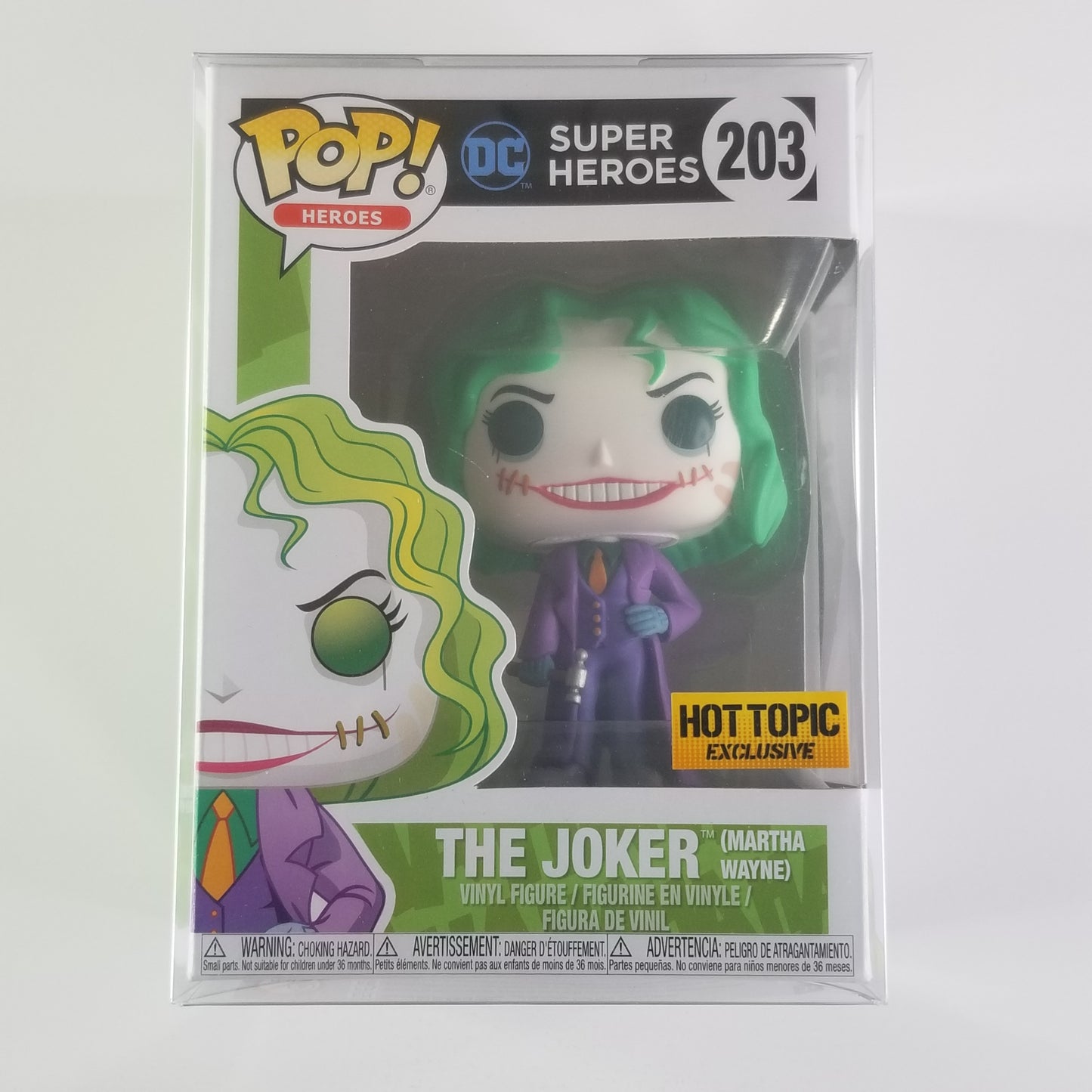 Funko Pop! Heroes - The Joker (Martha Wayne) #203 [Hot Topic Exclusive]