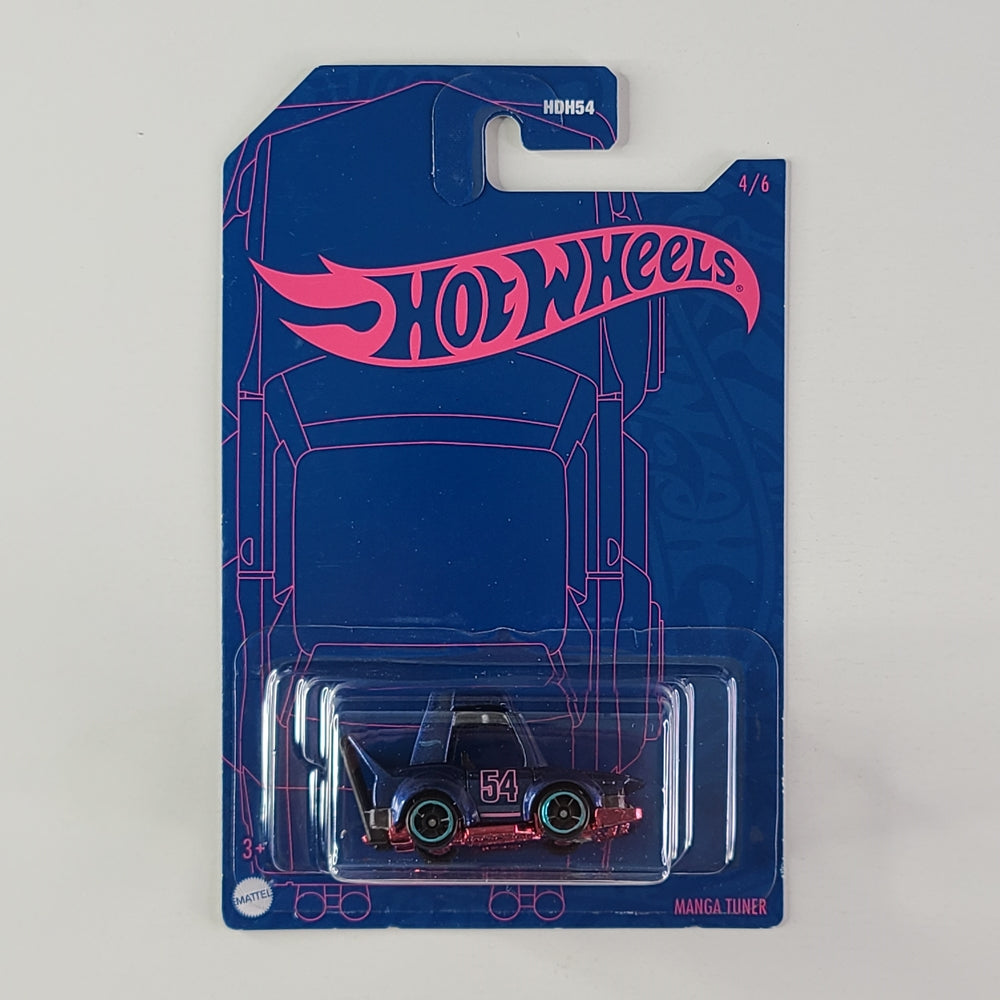 Hot Wheels - Manga Tuner (Metalflake Dark Blue)