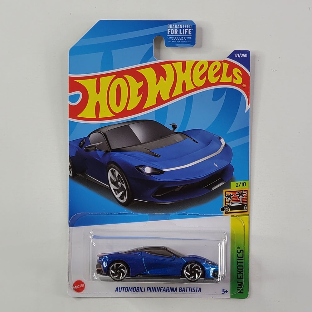 Hot Wheels - Automobili Pininfarina Battista (Metalflake Blu Iconica)