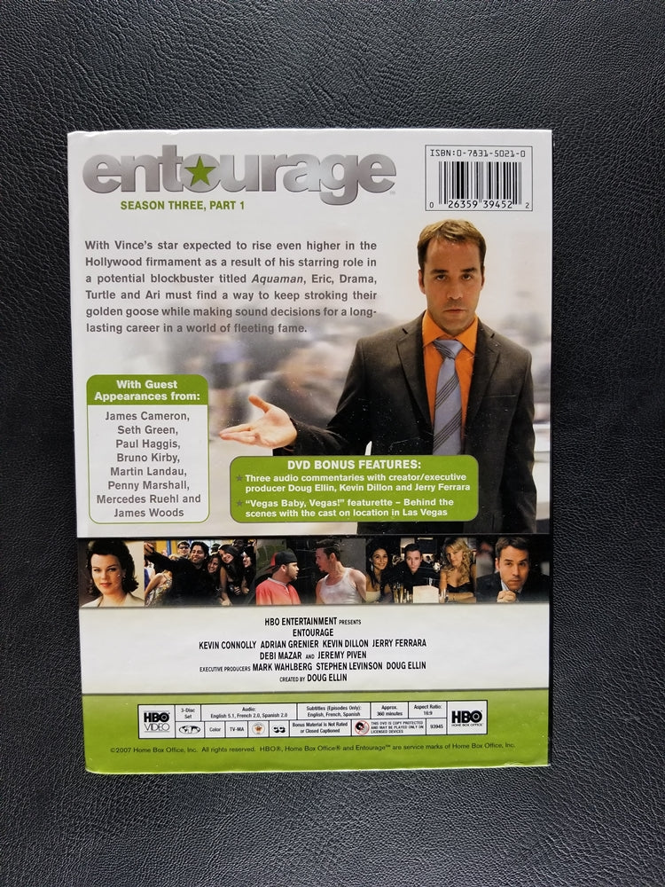 Entourage: Season Three, Part 1 (2007, DVD)