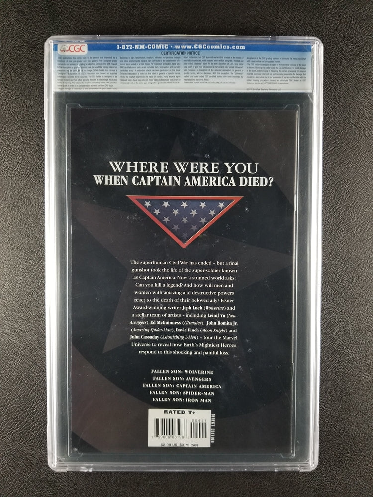 Fallen Son: The Death of Captain America #1A (Marvel, June 2007) [9.8 CGC]
