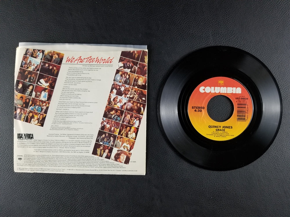 USA For Africa - We Are the World (1985, 7'' Single)