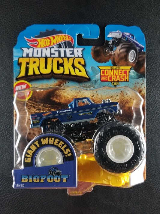 Hot Wheels Monster Trucks - Bigfoot (Dark Blue) [19/50 - 2019 Monster Trucks]