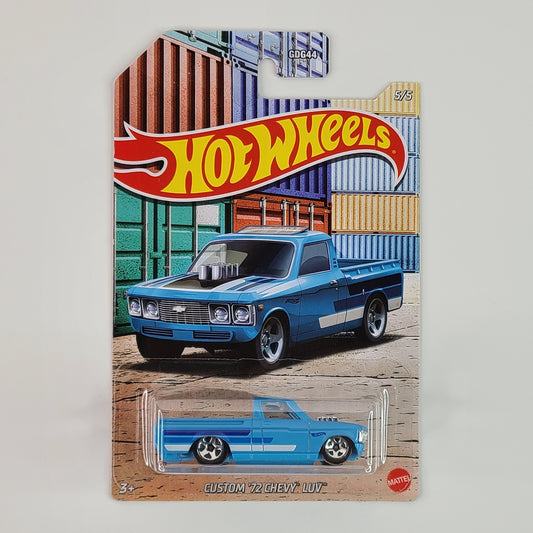 Hot Wheels - Custom '72 Chevy LUV (Light Blue) [Hot Pickups Series (2021) - 5/5]