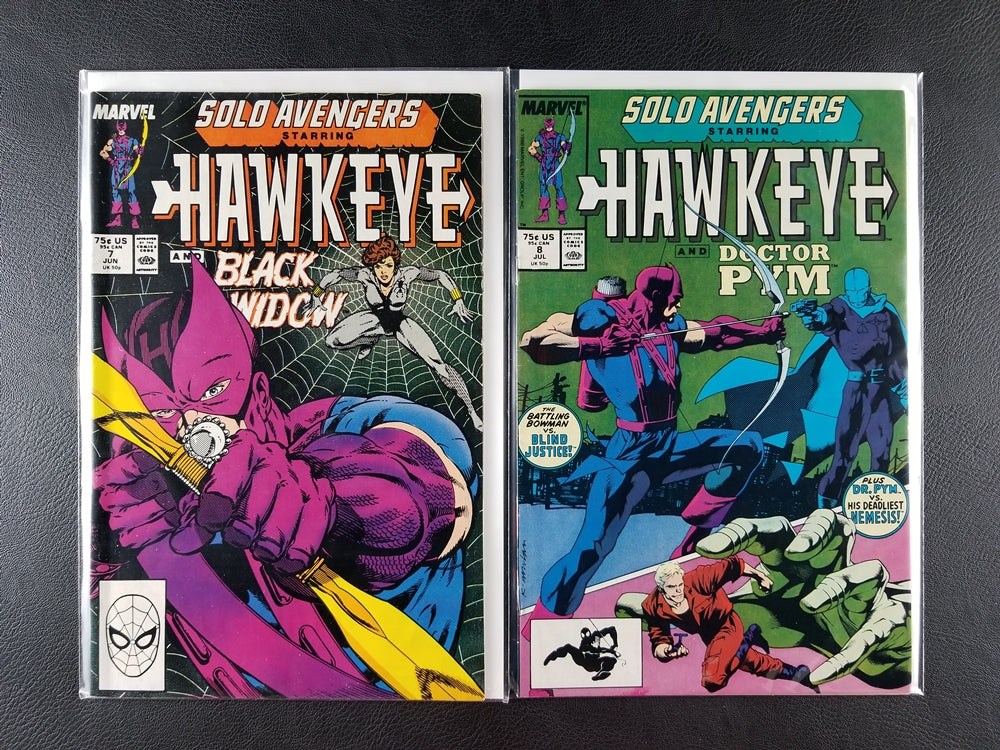 Solo Avengers #1-10 Set (Marvel, 1987-88)