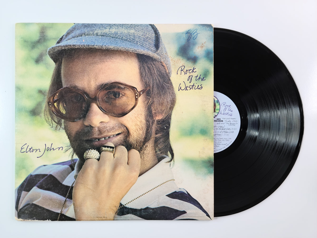 Elton John - Rock of the Westies (1975, LP)