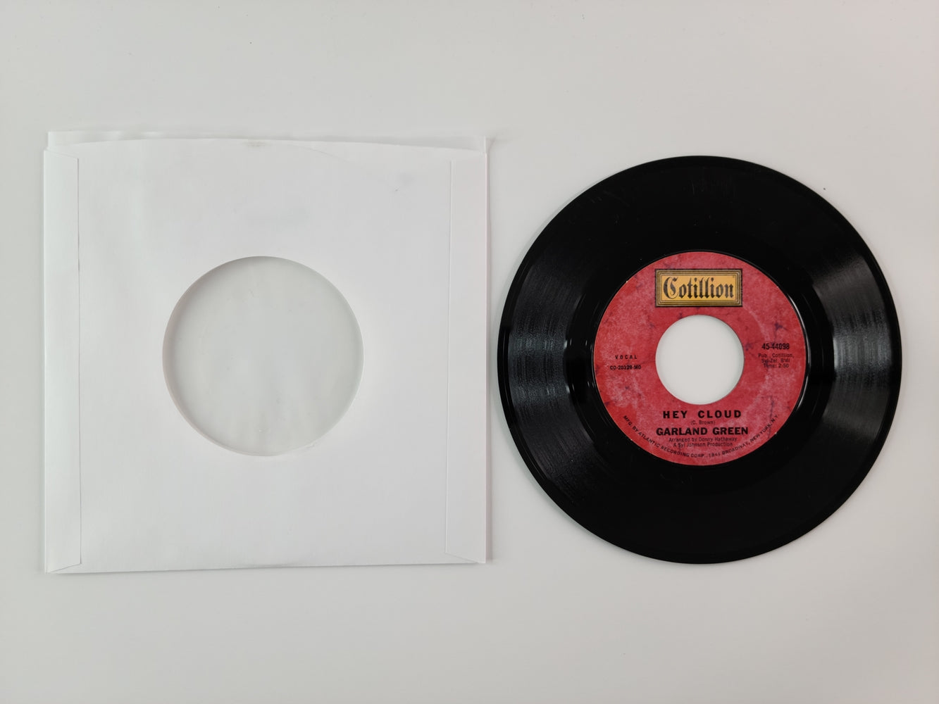 Garland Green - Plain and Simple Girl / Hey Cloud (1970, 7'' Single)