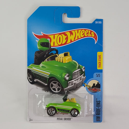 Hot Wheels - Pedal Driver (Lime Green)