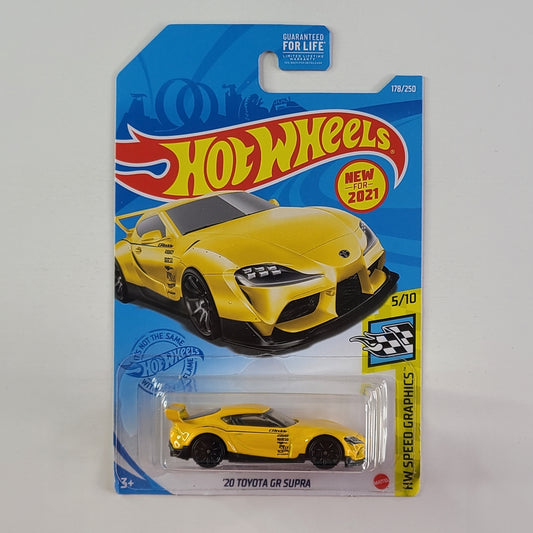 Hot Wheels - '20 Toyota GR Supra (Nitro Yellow)