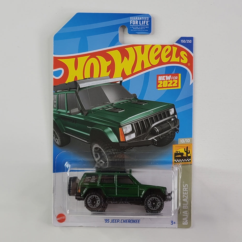 Hot Wheels - '95 Jeep Cherokee (Dark Green)