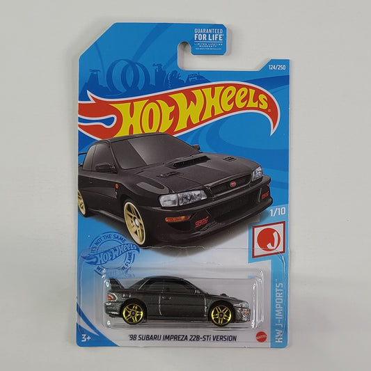 Hot Wheels - '98 Subaru Impreza 22B STI-Version (Metalflake Dark Grey)