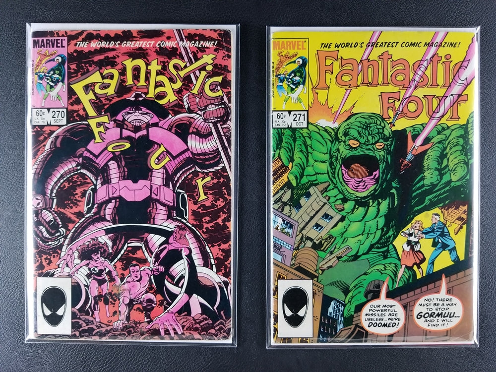 Fantastic Four [1st Series] #270-279 Set (Marvel, 1984-85)