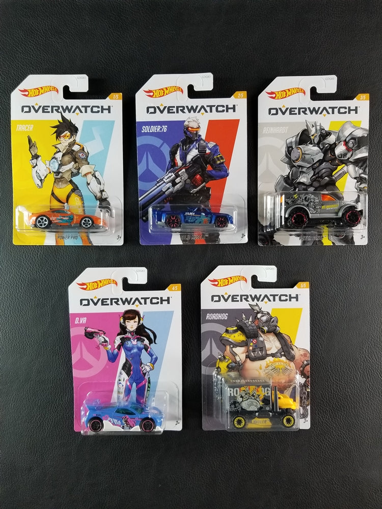 Hot Wheels - Overwatch (Complete 5-Car Set)