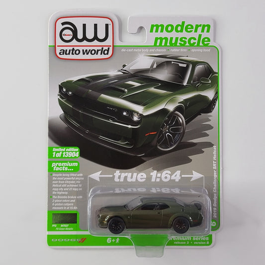 Auto World - 2019 Dodge Challenger SRT Hellcat (F8 Green Metallic)