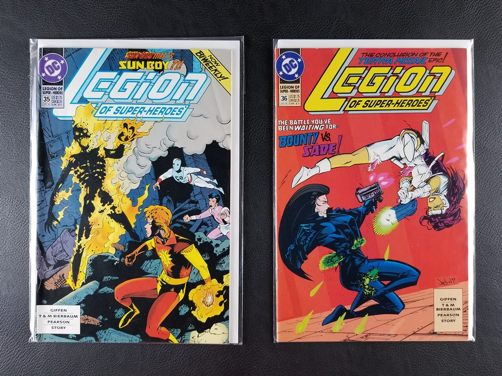 Legion of Super-Heroes [4th Series] #31-40 Set (DC, 1992-93)