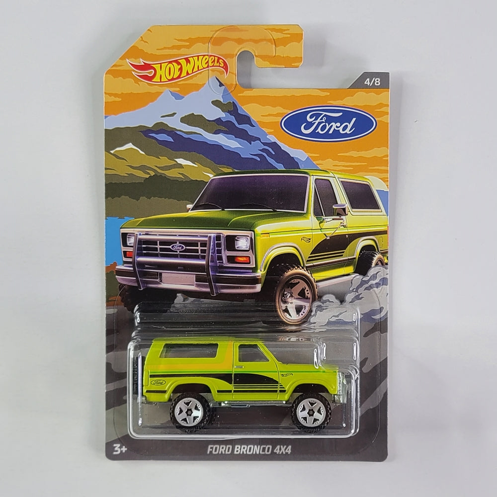 Hot Wheels - Ford Bronco 4x4 (Light Green) [Walmart Exclusive]