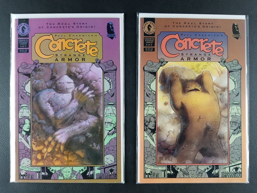 Concrete: Strange Armor #4 & 5 Set (Dark Horse, 1998)