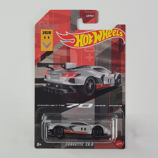 Hot Wheels - Corvette C8.R (Metalflake Silver)