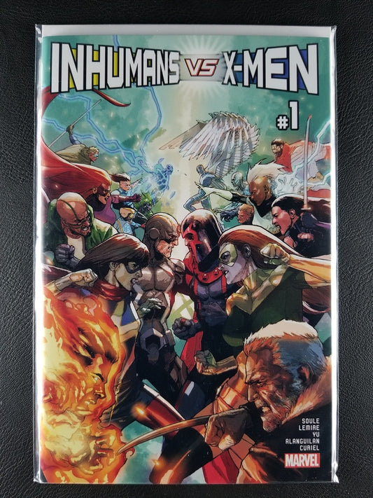 Inhumans vs. X-Men #1A (Marvel, February 2017)