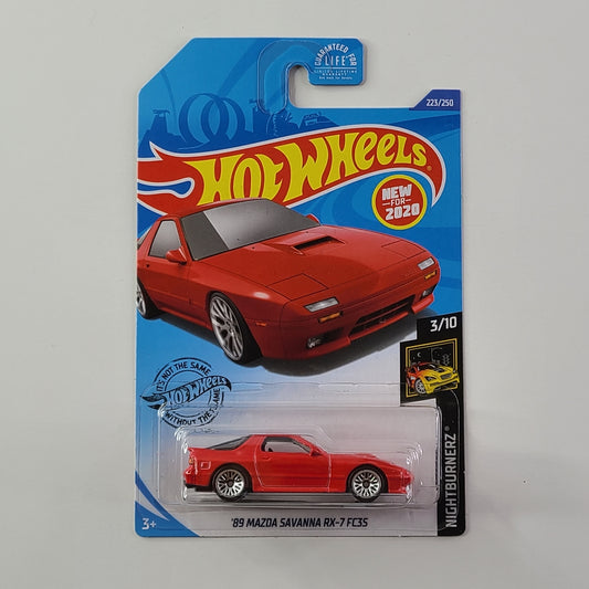 Hot Wheels - '89 Mazda Savanna RX-7 FC35 (Red) [New for 2020]