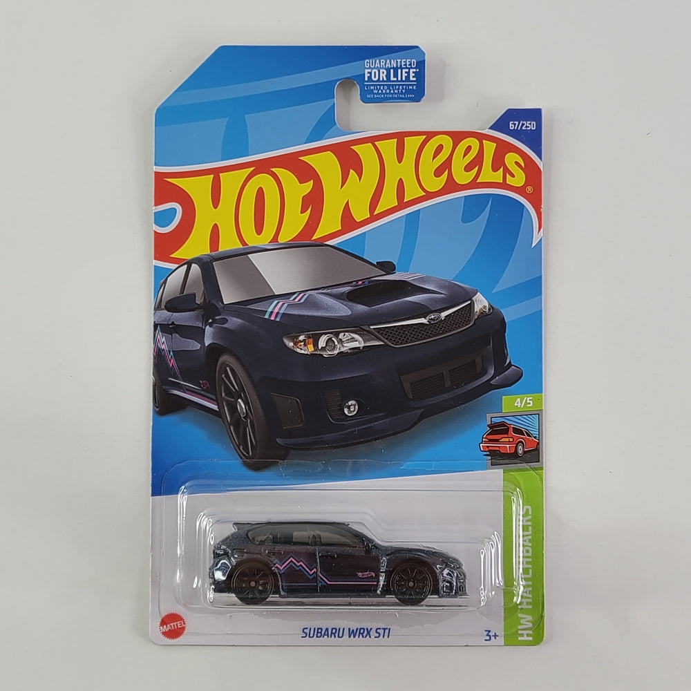 Hot Wheels - Subaru WRX STI (Metalflake Dark Blue)