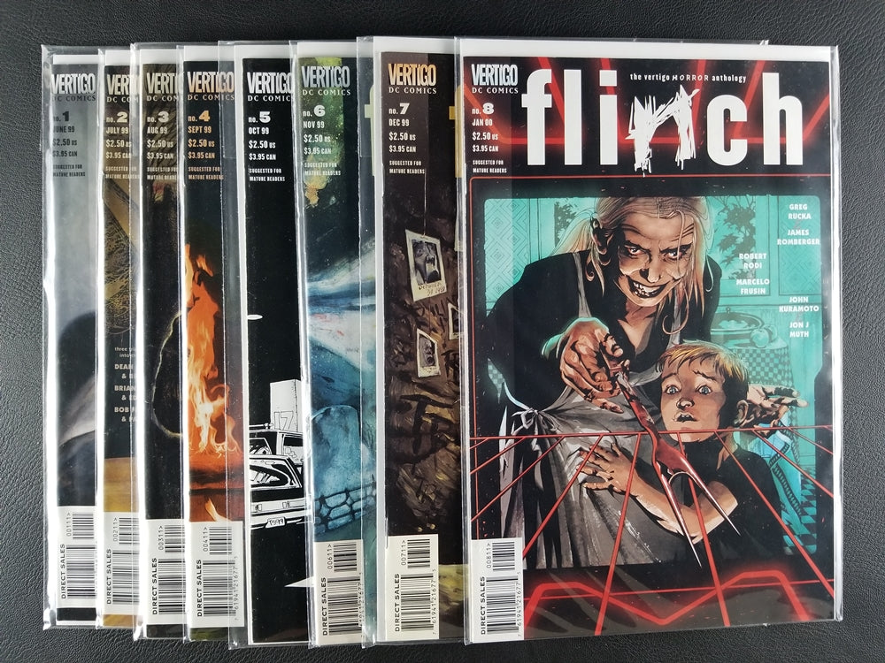 Flinch #1-8 Set (DC/Vertigo, 1999-2000)