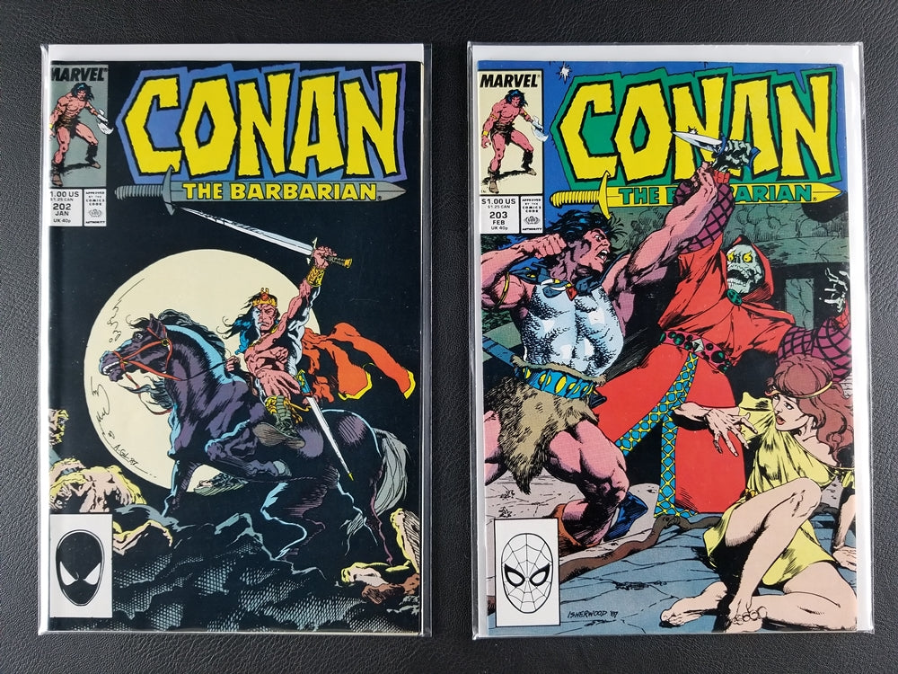 Conan the Barbarian #200-209 Set (Marvel, 1987-88)