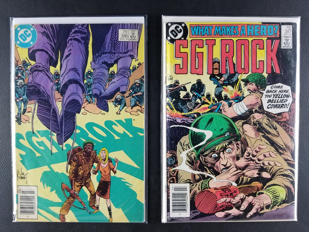 Sgt. Rock #386-388 Set (DC, 1984)