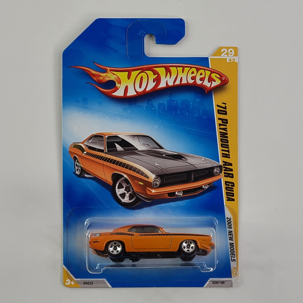 Hot Wheels - '70 Plymouth AAR Cuda (Orange)