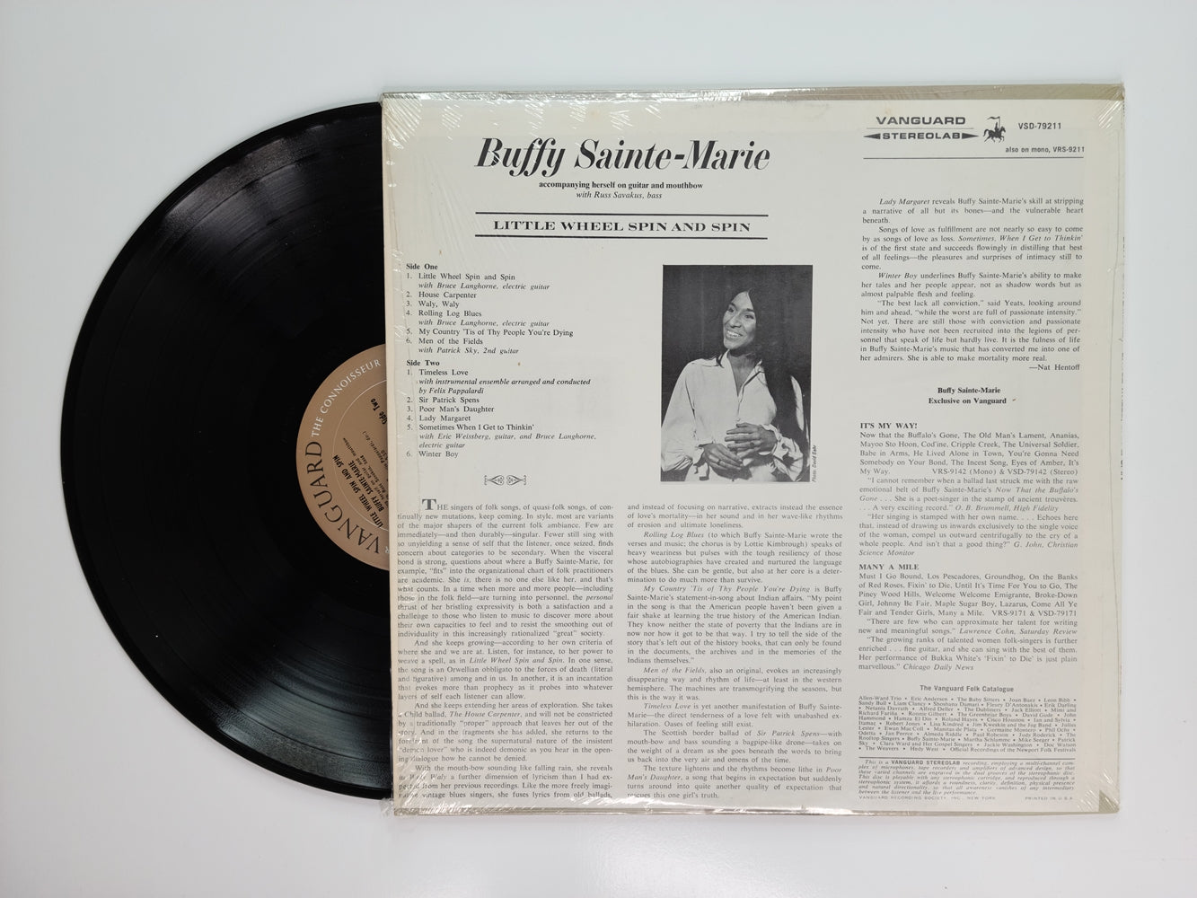 Buffy Sainte-Marie - Little Wheel Spin and Spin (1966, LP)