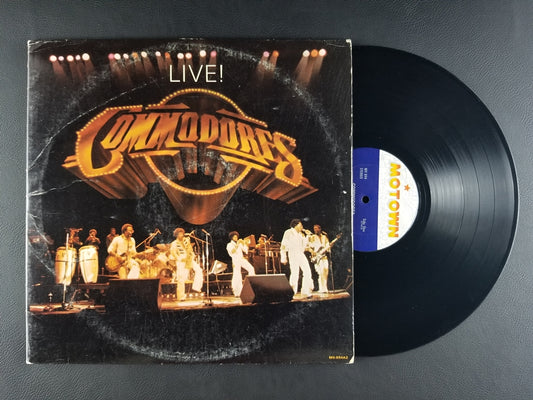 Commodores - Live! (1977, 2xLP)