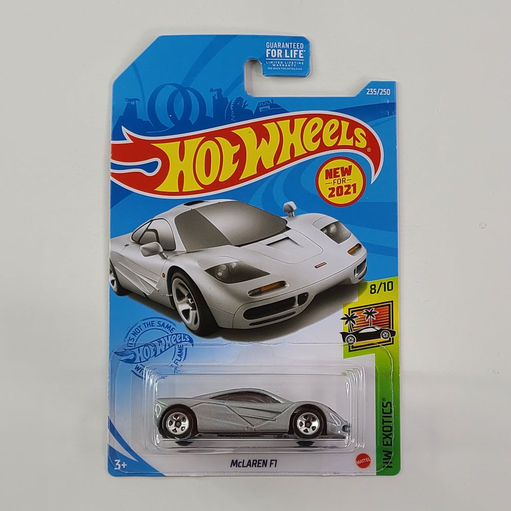 Hot Wheels - McLaren F1 (Metalflake Magnesium Silver)