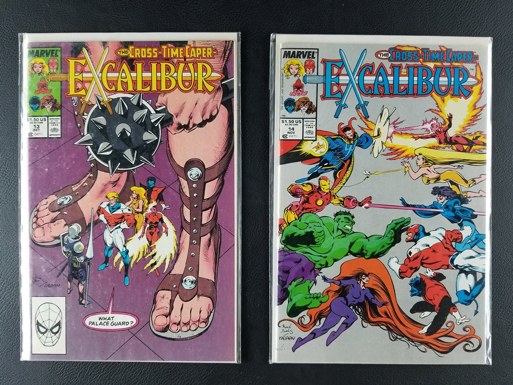 Excalibur [1st Series] #11-20 Set (Marvel, 1989-90)